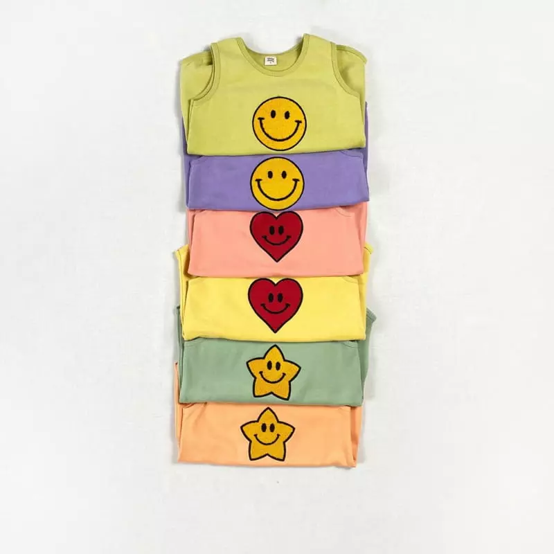 Daily Daily - Korean Children Fashion - #kidzfashiontrend - Happy Lover Sleep Vest - 9