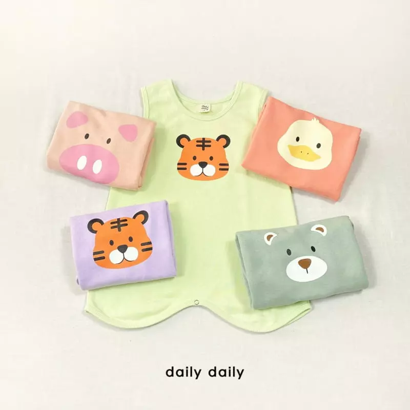 Daily Daily - Korean Children Fashion - #littlefashionista - Daily Animal Honey Sleep Vest - 11