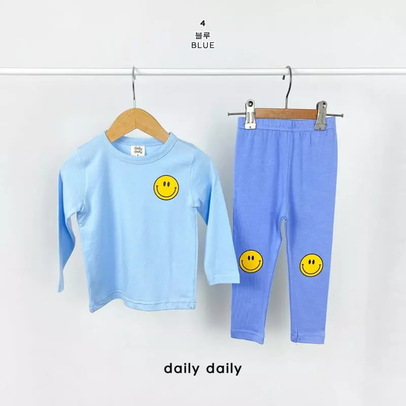 Daily Daily - Korean Children Fashion - #littlefashionista - Dang Dang Smile Full Day Homewear - 6