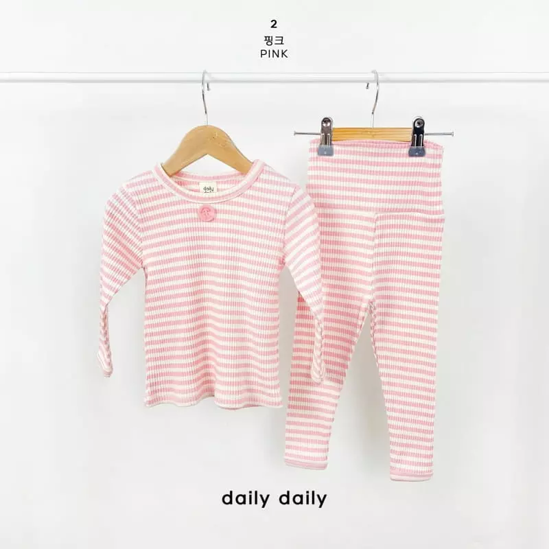 Daily Daily - Korean Children Fashion - #Kfashion4kids - Kid Roll Cake Homewear - 4
