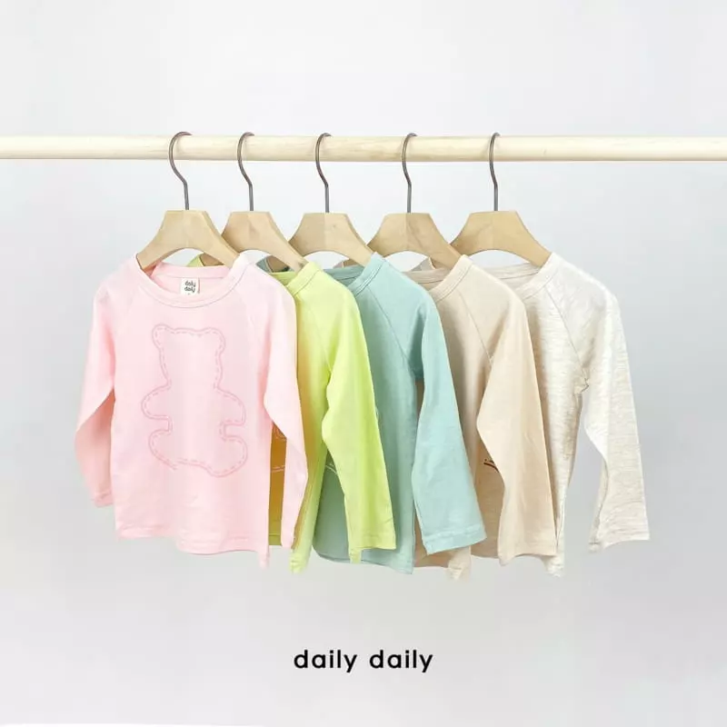 Daily Daily - Korean Children Fashion - #littlefashionista - Kids Three Bear Homewear - 8