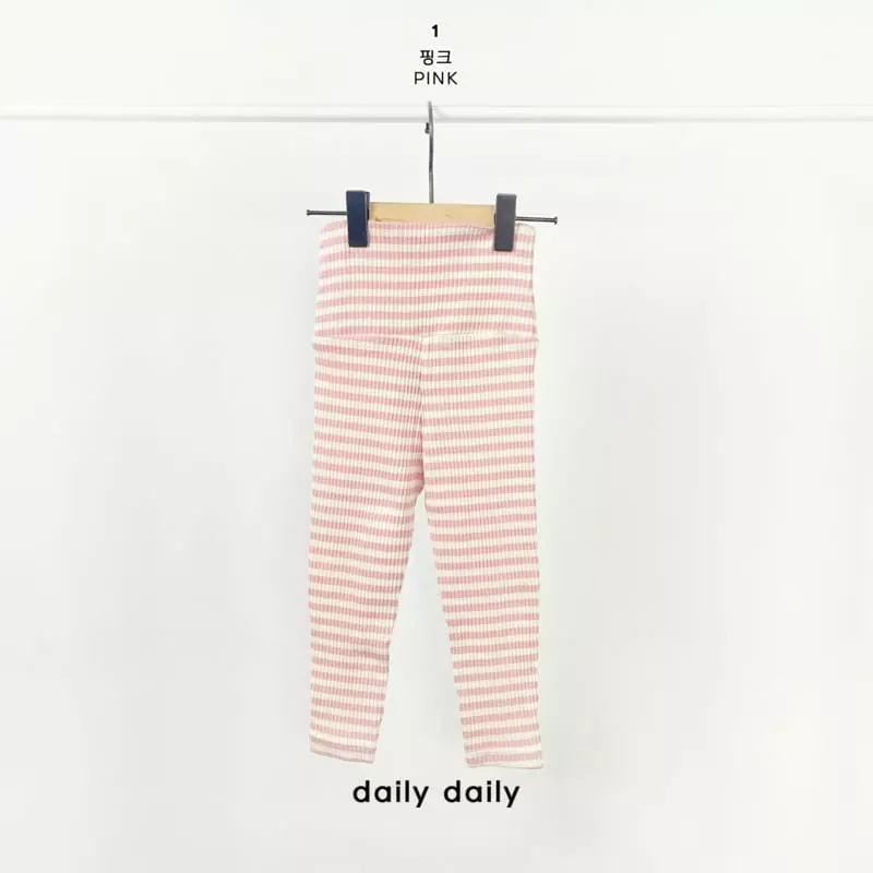 Daily Daily - Korean Children Fashion - #magicofchildhood - Dang Dang Rainbow Leggings - 2