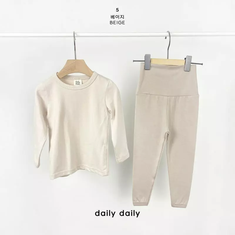 Daily Daily - Korean Children Fashion - #minifashionista - Dang Dang Kid Collar Mix Homewear - 7