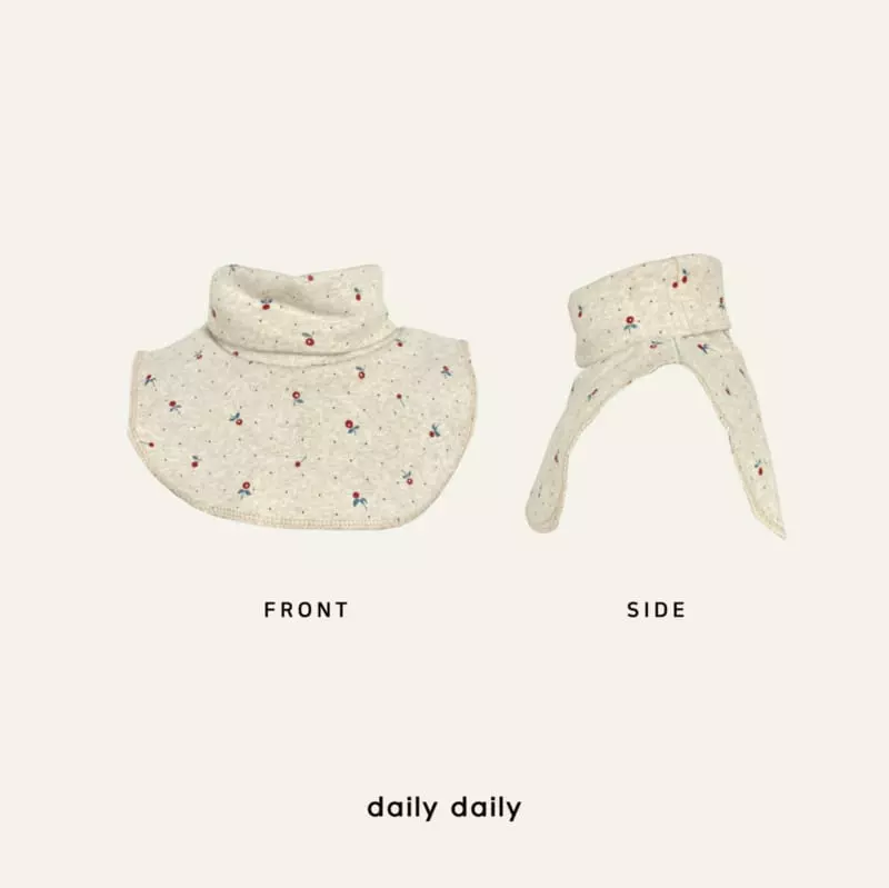 Daily Daily - Korean Children Fashion - #prettylittlegirls - Warm Fake Floral Turtleneck  - 2