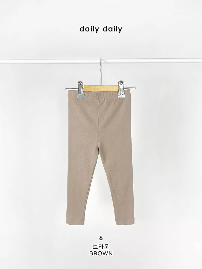 Daily Daily - Korean Children Fashion - #stylishchildhood - Dang Dang Cozy Leggings - 10