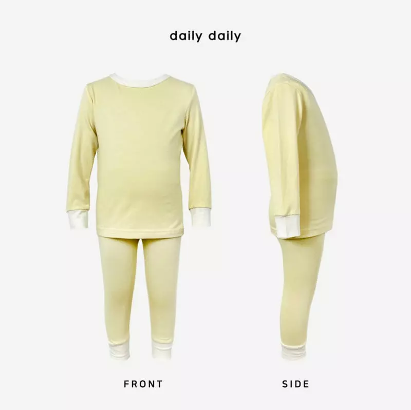 Daily Daily - Korean Children Fashion - #stylishchildhood - Dang Dang Flower Garden Modal Homewear - 8
