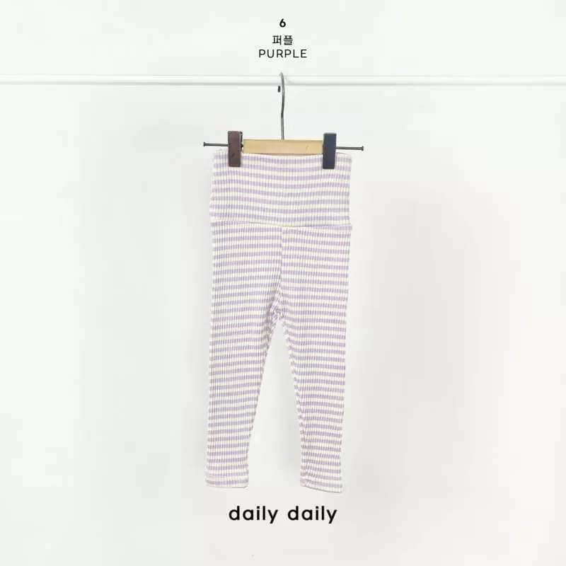 Daily Daily - Korean Children Fashion - #stylishchildhood - Dang Dang Rainbow Leggings - 7