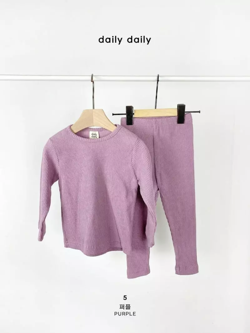 Daily Daily - Korean Children Fashion - #toddlerclothing - Dang Dang Colorful Homewear - 8