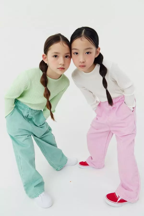 Dalkomhai - Korean Children Fashion - #prettylittlegirls - Pigment Pants - 4
