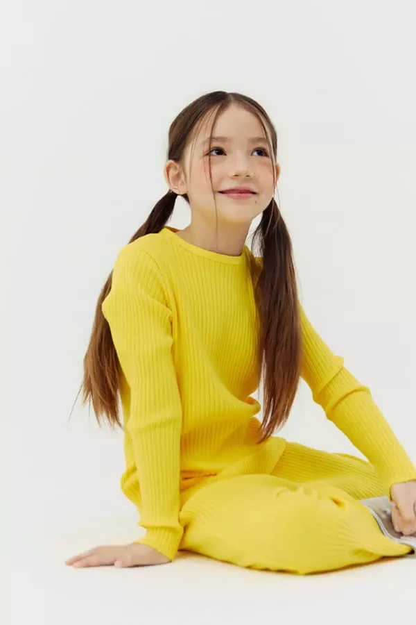Dalkomhai - Korean Children Fashion - #childrensboutique - Rib Tee - 3