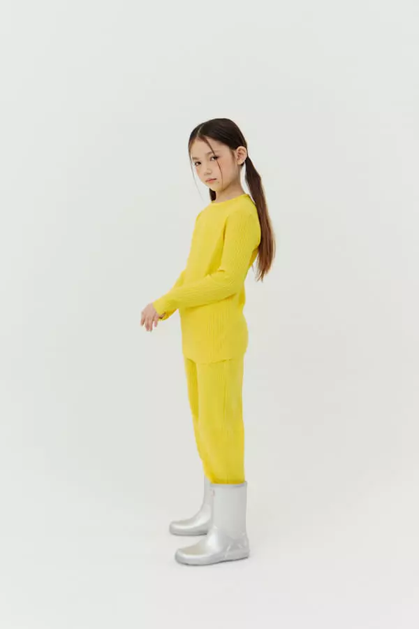 Dalkomhai - Korean Children Fashion - #discoveringself - Rib Pants - 5