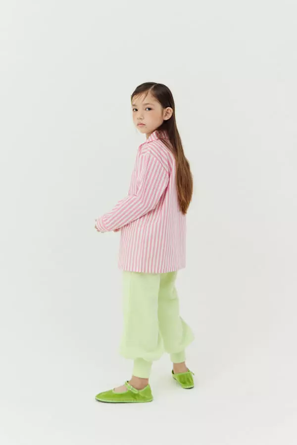 Dalkomhai - Korean Children Fashion - #kidsstore - Stripe Shirt