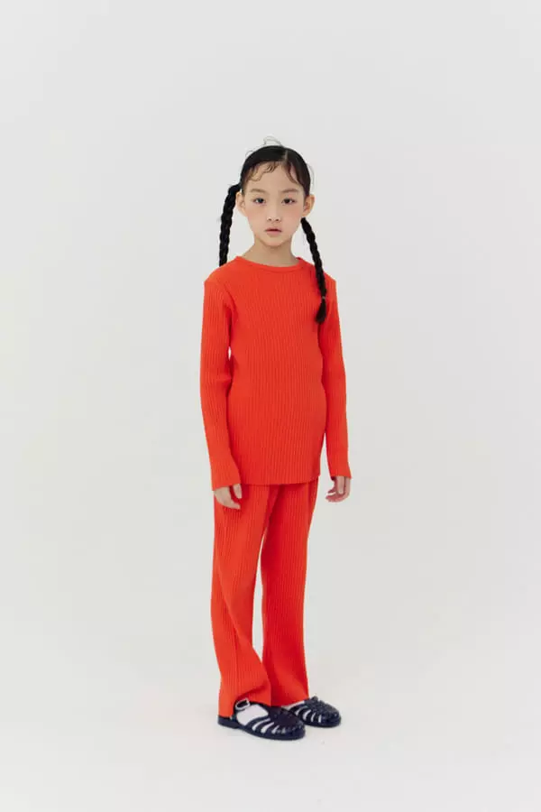 Dalkomhai - Korean Children Fashion - #kidzfashiontrend - Rib Pants - 9