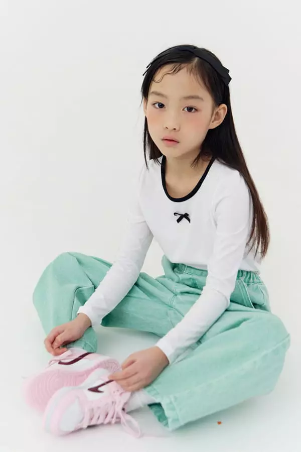 Dalkomhai - Korean Children Fashion - #kidzfashiontrend - Ribbon Tee - 10