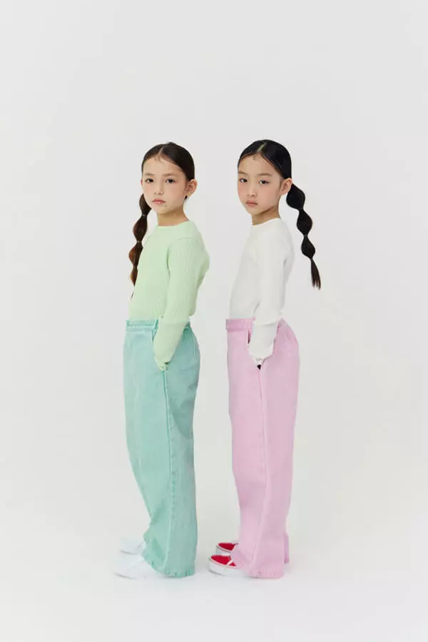 Dalkomhai - Korean Children Fashion - #prettylittlegirls - Pigment Pants - 3