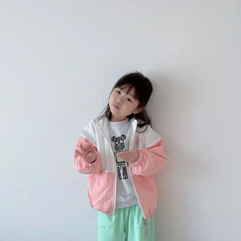 Dalla - Korean Children Fashion - #childofig - Smile Windbreaker - 12
