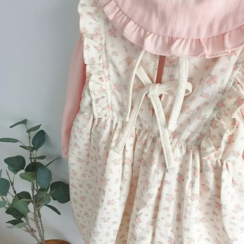 Dalla - Korean Children Fashion - #childofig - Spring Smile One-piece - 11
