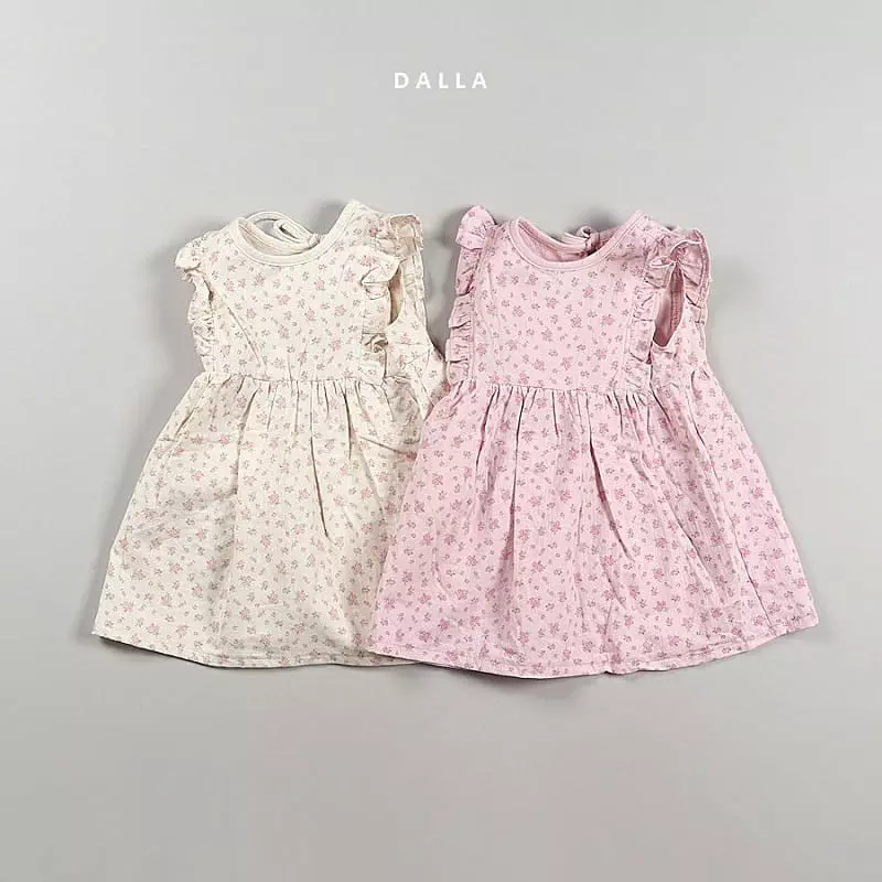 Dalla - Korean Children Fashion - #childofig - Spring Smile One-piece - 12