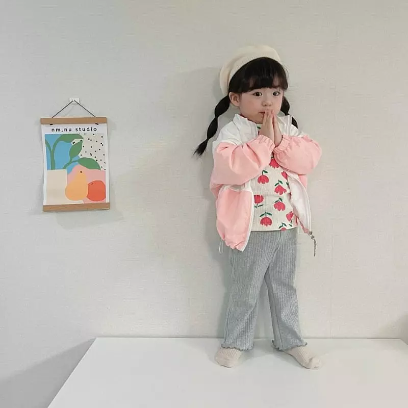 Dalla - Korean Children Fashion - #discoveringself - Jacquard Bootscu Pants - 4