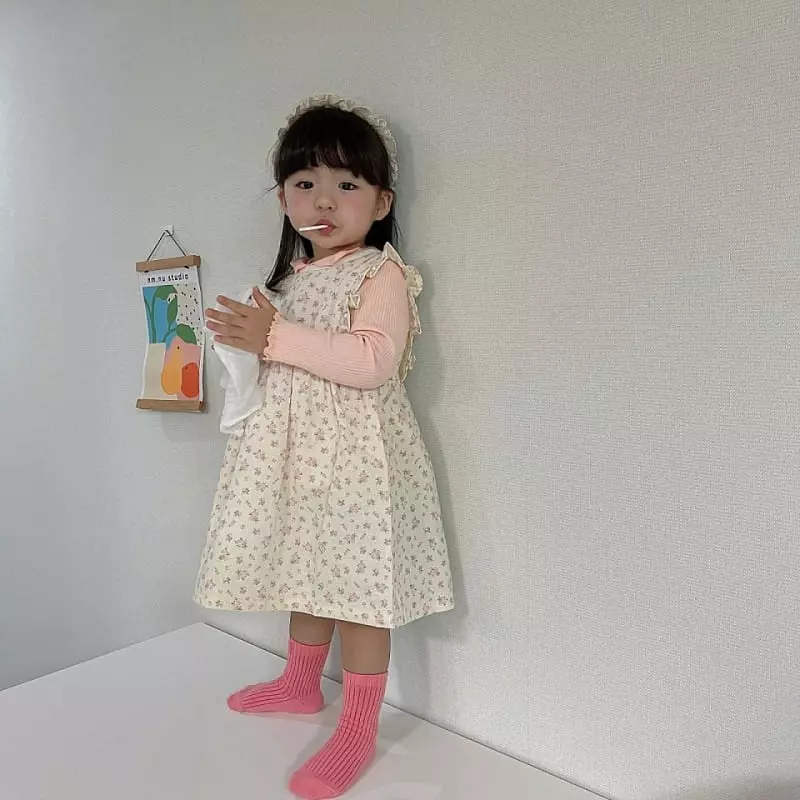 Dalla - Korean Children Fashion - #littlefashionista - Spring Smile One-piece - 7
