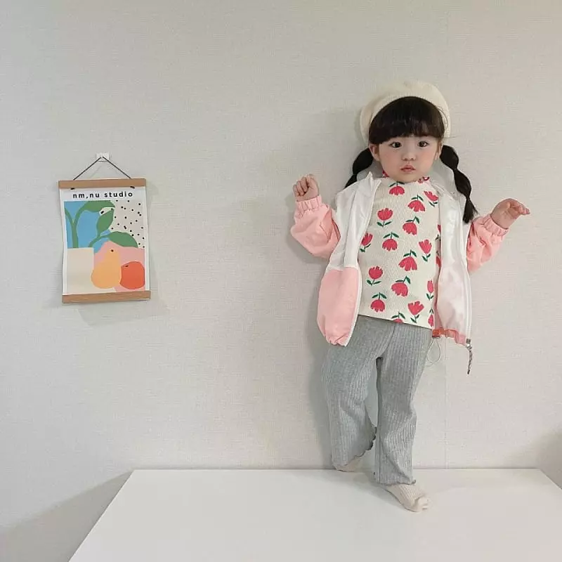Dalla - Korean Children Fashion - #magicofchildhood - Jacquard Bootscu Pants - 10