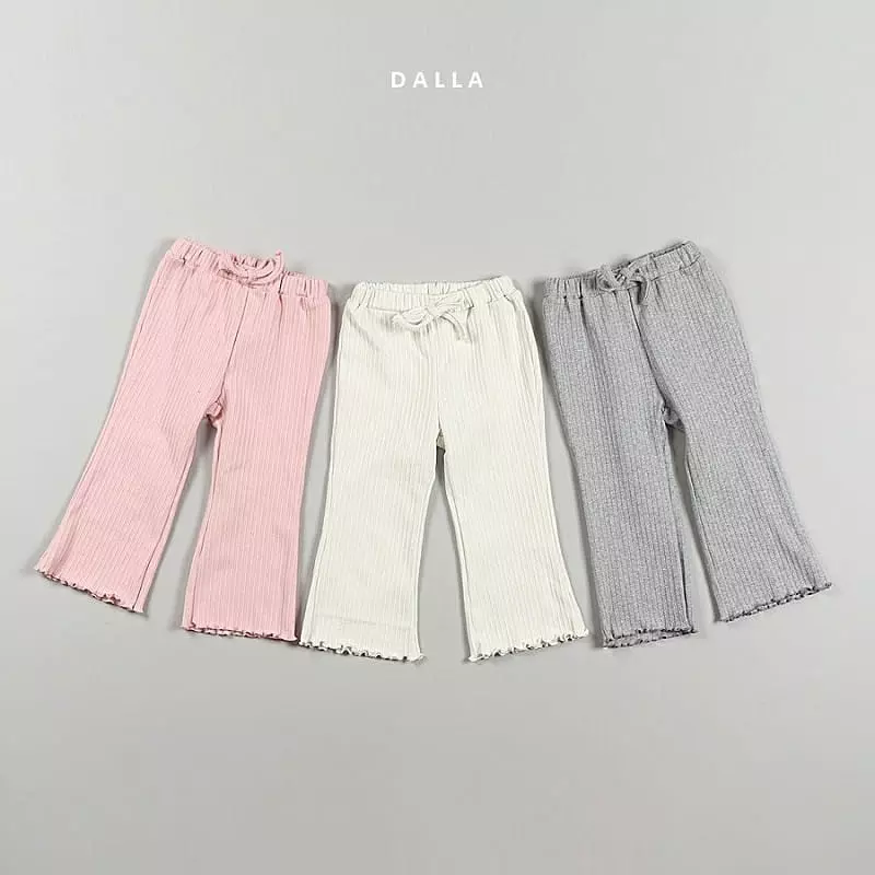 Dalla - Korean Children Fashion - #minifashionista - Jacquard Bootscu Pants - 11