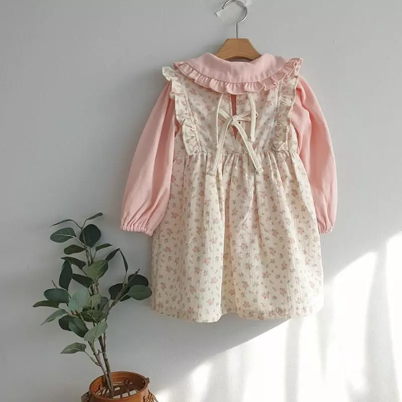 Dalla - Korean Children Fashion - #prettylittlegirls - Spring Smile One-piece - 10