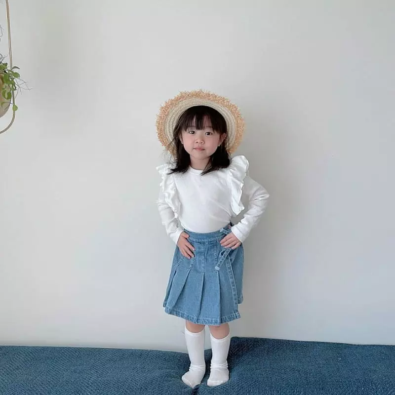 Dalla - Korean Children Fashion - #toddlerclothing - Angel Wing Tee