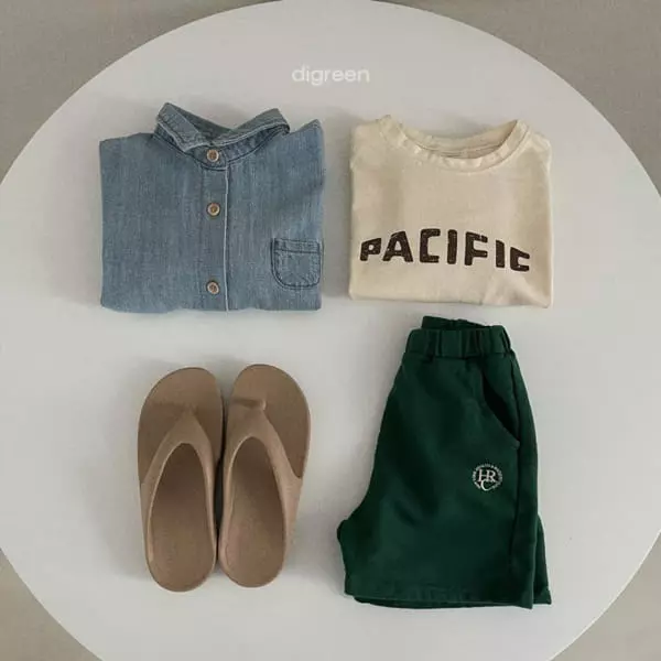 Digreen - Korean Children Fashion - #designkidswear - Pacific Tee - 12