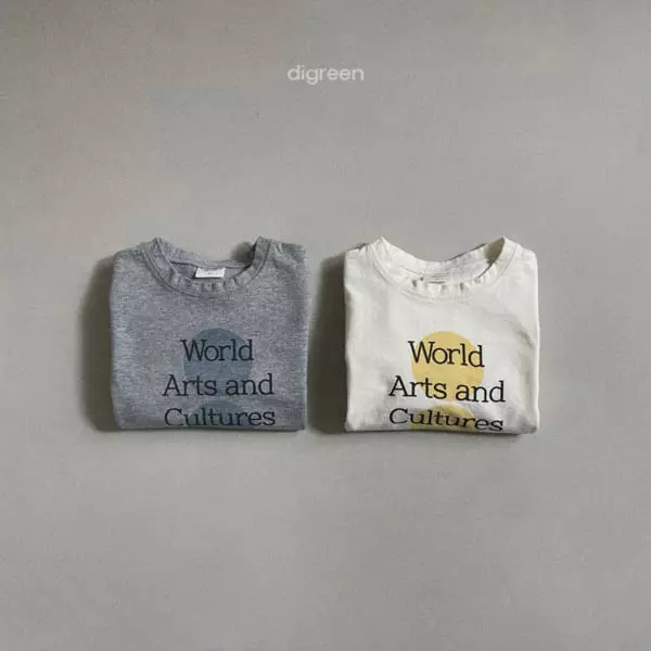 Digreen - Korean Children Fashion - #kidsshorts - Circle Tee