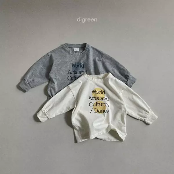 Digreen - Korean Children Fashion - #kidsstore - Circle Tee - 2