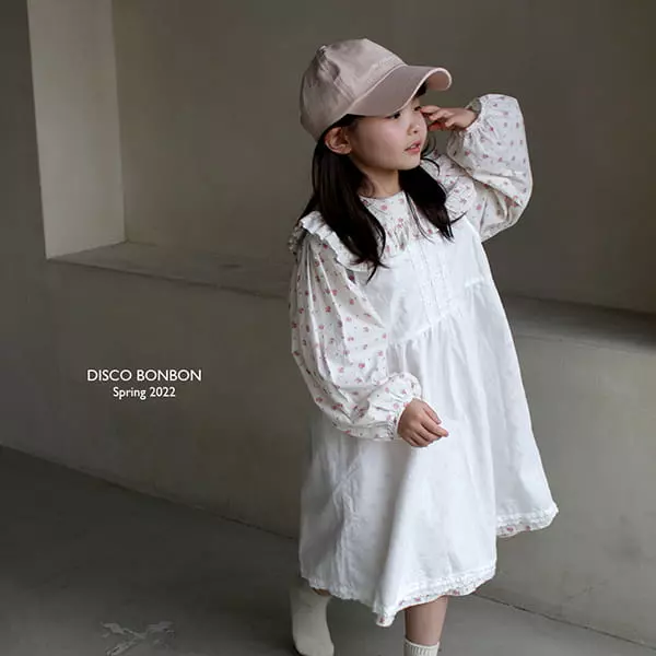 Disco Bonbon - Korean Children Fashion - #childrensboutique - Margaret Rose One-piece - 8