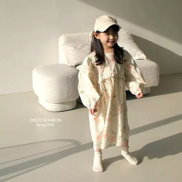 Disco Bonbon - Korean Children Fashion - #childrensboutique - Freesia One-piece - 7