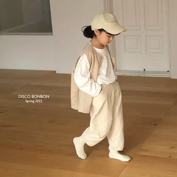 Disco Bonbon - Korean Children Fashion - #designkidswear - Castela Bread Pants - 3