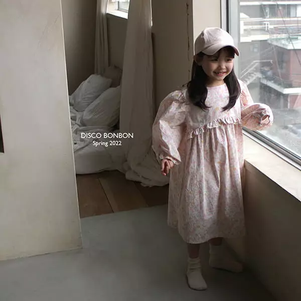 Disco Bonbon - Korean Children Fashion - #discoveringself - Freesia One-piece - 9