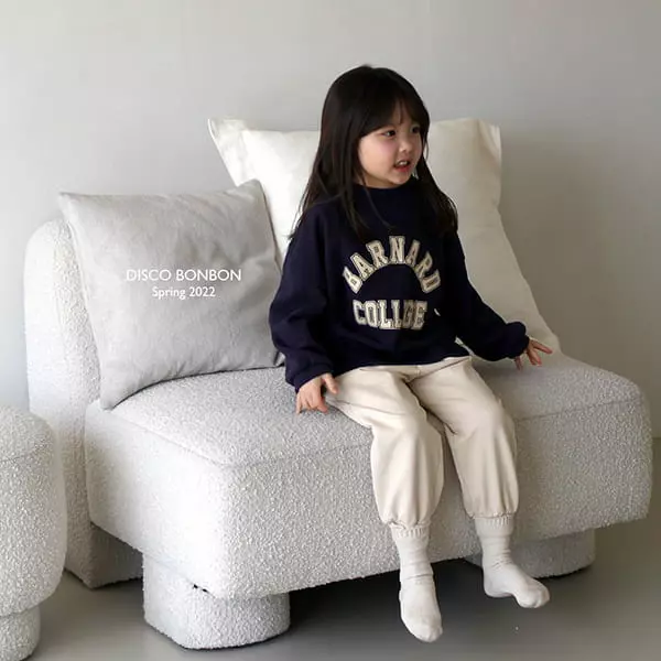 Disco Bonbon - Korean Children Fashion - #kidsshorts - Bunard Sweatshirt - 5
