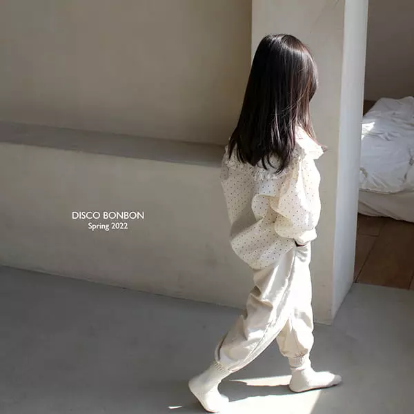 Disco Bonbon - Korean Children Fashion - #kidsstore - Mimi Frill Blouse - 11