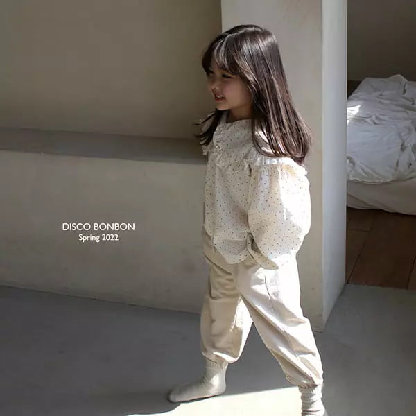 Disco Bonbon - Korean Children Fashion - #kidzfashiontrend - Mimi Frill Blouse - 12