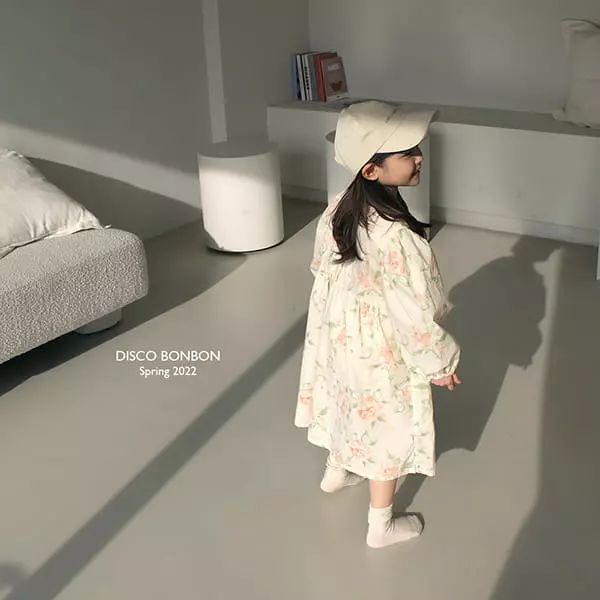 Disco Bonbon - Korean Children Fashion - #stylishchildhood - Freesia One-piece - 5