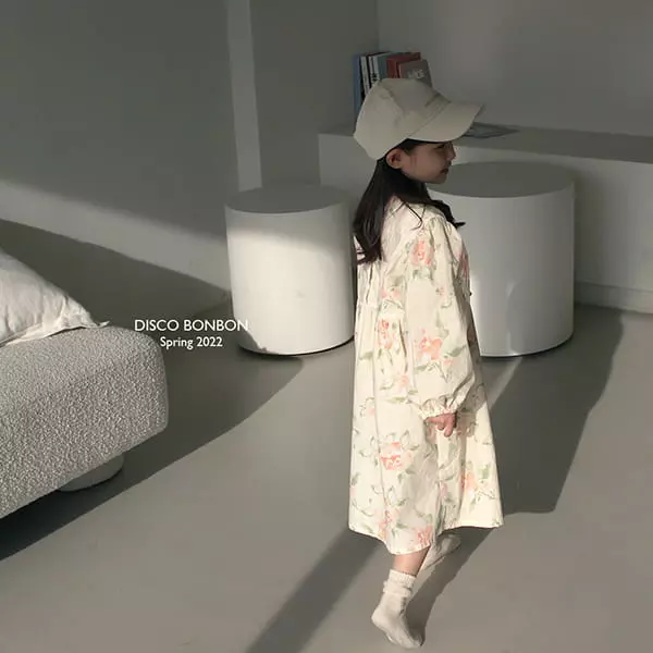 Disco Bonbon - Korean Children Fashion - #todddlerfashion - Freesia One-piece - 3