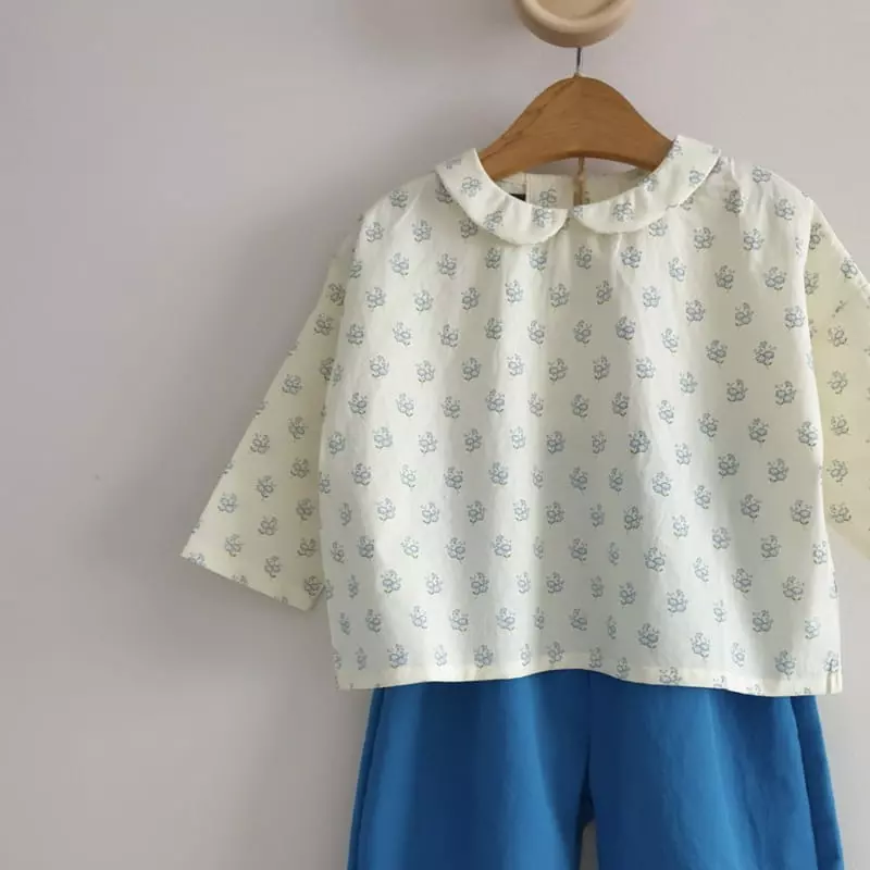 Eclair - Korean Children Fashion - #Kfashion4kids - Peach Blouse - 8
