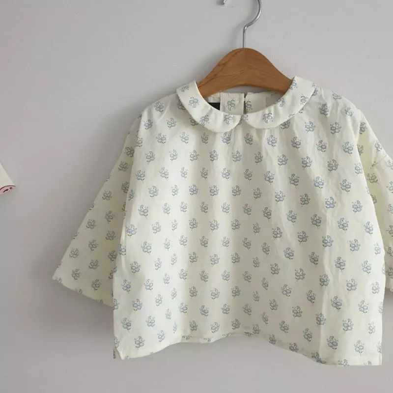 Eclair - Korean Children Fashion - #kidsstore - Peach Blouse - 6