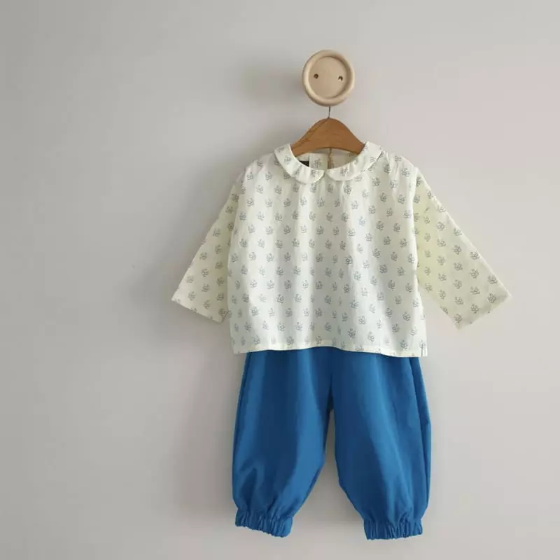 Eclair - Korean Children Fashion - #kidzfashiontrend - Peach Blouse - 7