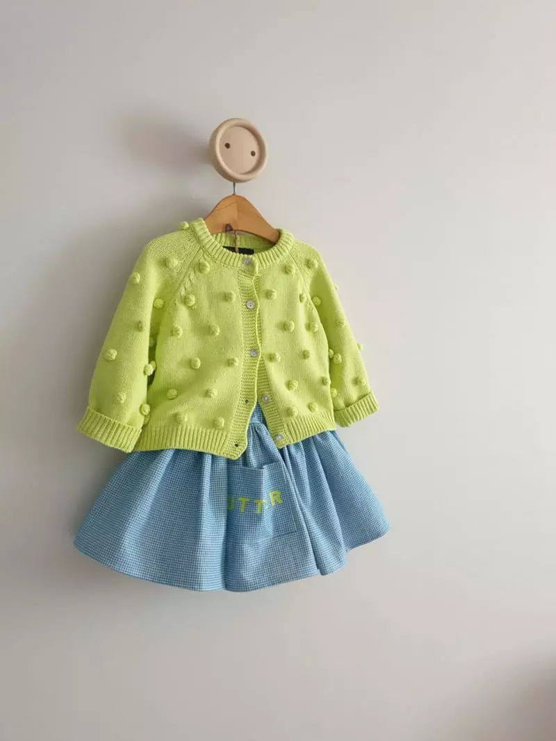 Eclair - Korean Children Fashion - #littlefashionista - Bong Bong Cardigan - 7