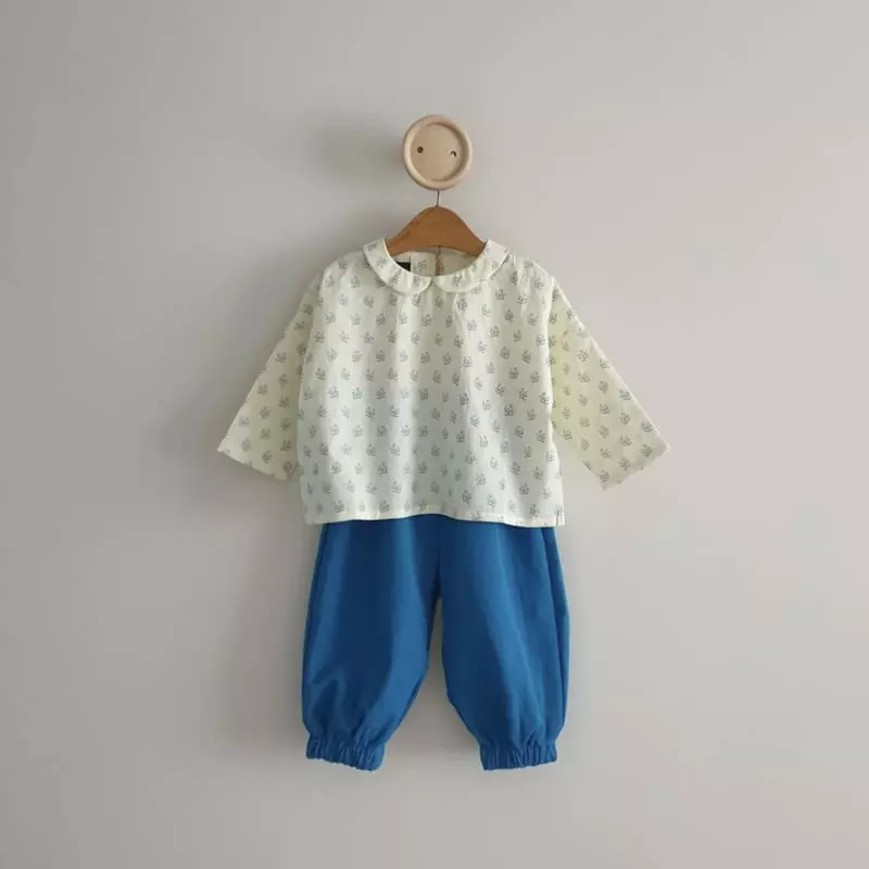 Eclair - Korean Children Fashion - #littlefashionista - Peach Blouse - 9