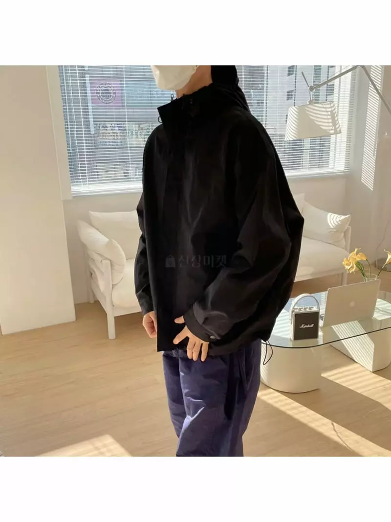 Eden - Korean Women Fashion - #momslook - Hoody Shell Parka (blk)