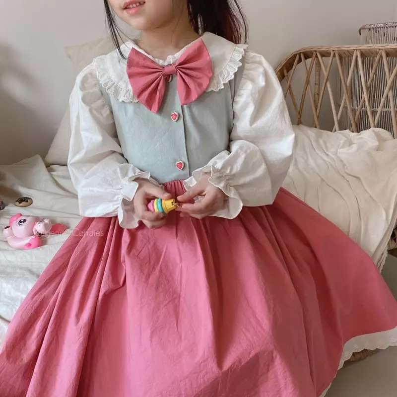 Eugenie Candies - Korean Children Fashion - #Kfashion4kids - Rom One-piece