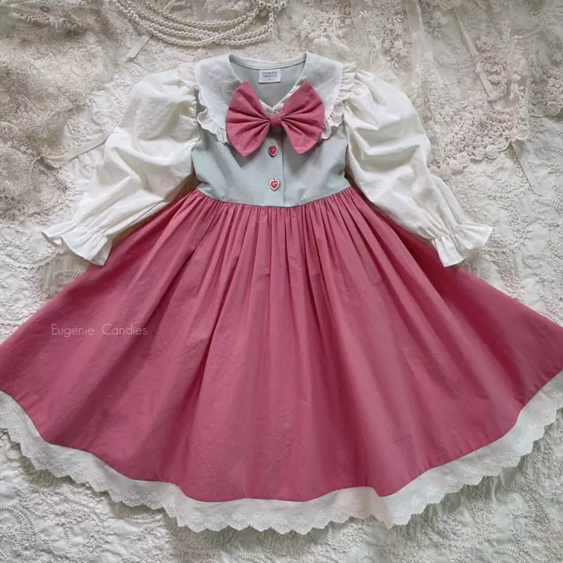 Eugenie Candies - Korean Children Fashion - #childrensboutique - Rom One-piece - 10