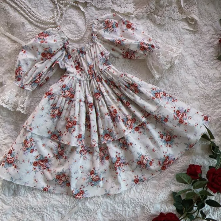 Eugenie Candies - Korean Children Fashion - #littlefashionista - Diana One-piece with mom - 5