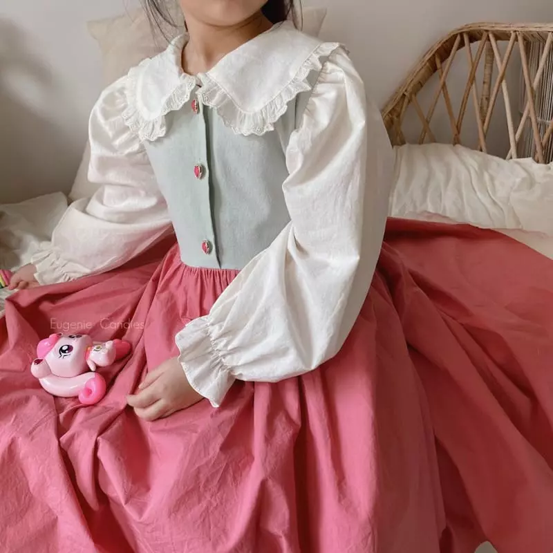 Eugenie Candies - Korean Children Fashion - #littlefashionista - Rom One-piece - 2